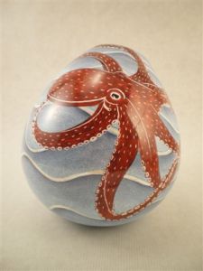 painted porcelain by Wendy Ross